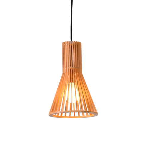 [138840] Lampara para colgar de bambu 25x40cm etl-510