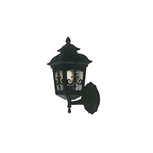 [103464] Lampara pared exterior 1l 60w lumi 22318 negro
