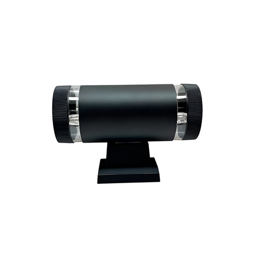 [143145] Lampara pared exterior 2l 9x24cm etl-306 negro