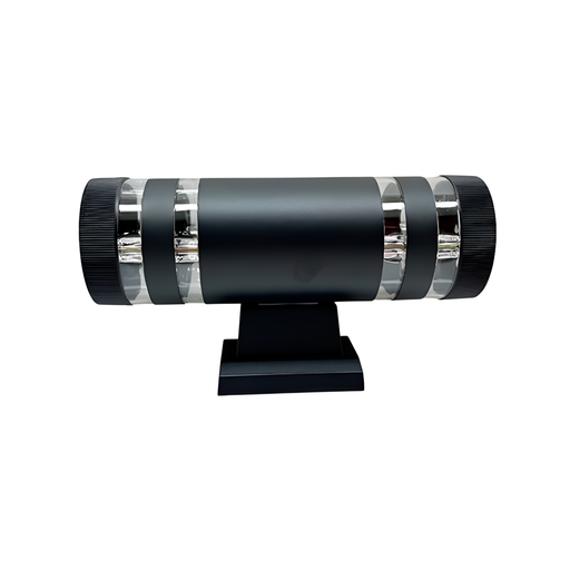 [143146] Lampara pared exterior 2l 9x28cm etl-307 negro