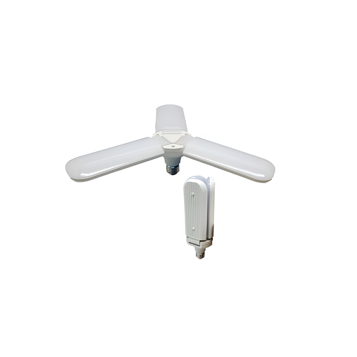 [127181] Lampara plegable led 3-aspas 30w e27