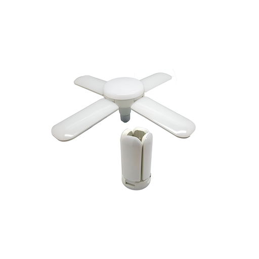 [127184] Lampara plegable led 5-aspas 60w e27