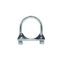 Abrazadera carro 2" lmacs-2900 cromo pulido