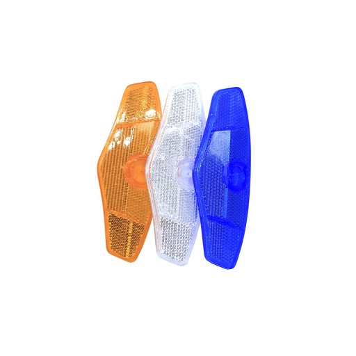 [10451] Reflectivo bici 3pc barq tf-213-3 azul/blanco/anaranjado