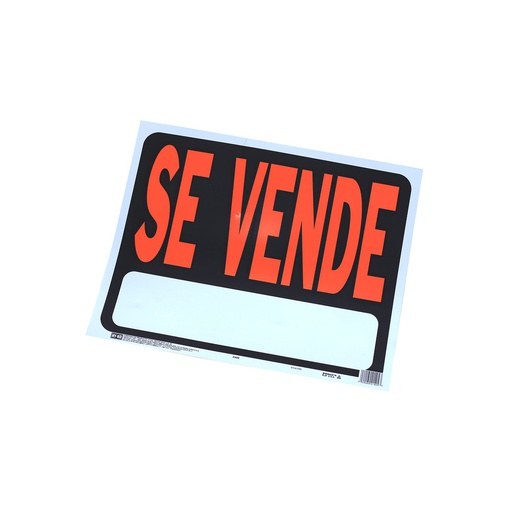[90347] Rotulo plastica "se vende" 37x147cm 21404
