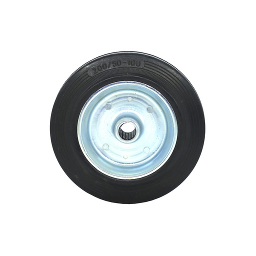 [834] Rueda suelta hule 200mm/50-100 alem 2807