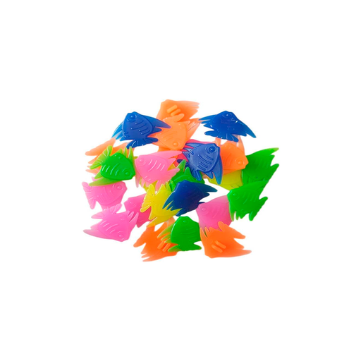 [140282] Adorno rayo pez neon bolsas 24pc o32