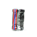 Guante bici mtb cll-129e negro con rayo rojo-azul