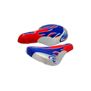 Montura bici bmx 234x148mm ff-022 gris/rojo/azul