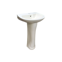 Lavamano ceramica luigi con pedestal adp-1060 beige
