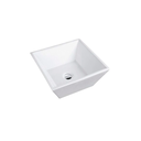 Lavamano ceramica luigi sin pedestal 40x40x12cm blanco