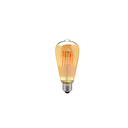 Bombillo led vintage 6w e27 3000k mund g64 amarillo
