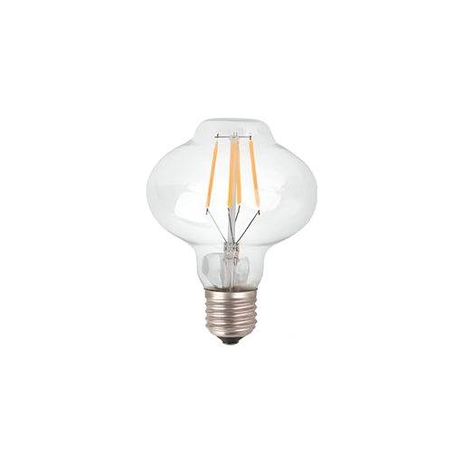 [101984] Bombillo led vintage 6w e27 3000k mund g80 amarillo