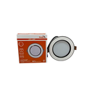 Lampara empotrable led 6w 3000k mundi-lite blanco /negro