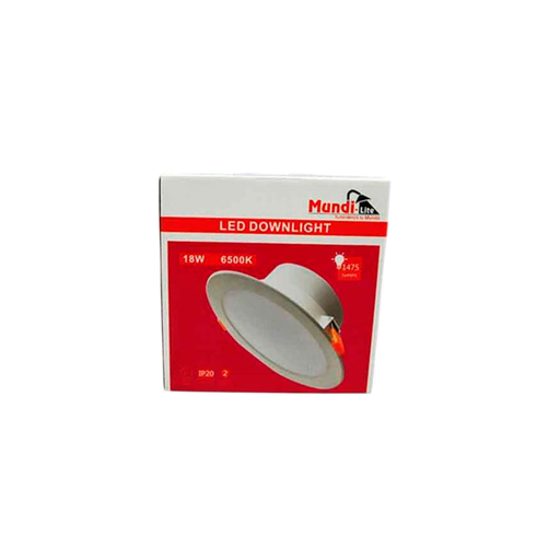 [91732] Lampara panel empotrable 18w 6500k mun w-s18kl