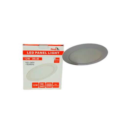 [91681] Lampara panel empotrable led 12w 17cm 6500k red