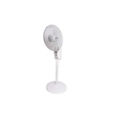 Ventilador pedestal 16" recargable 15w c-635 blanco/gris