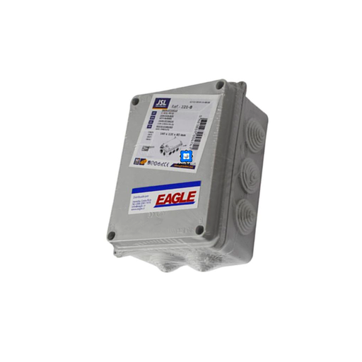 [82998] Caja electrica plastica registro 160x120x80mm 221l