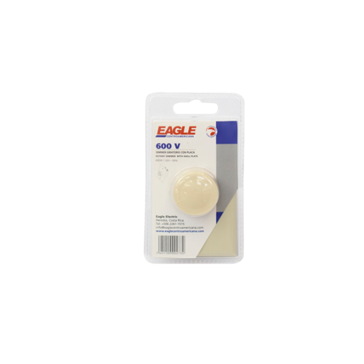[65552] Dimer 600w con placa eagle 600-v marfil
