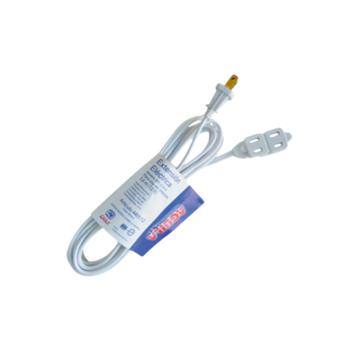 [7804] Extension electrica 9' 13a 2/16g aguila 4405-9w blanco