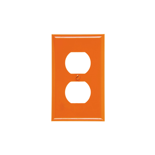 [65607] Placa para toma doble eagle 2132-rn naranja
