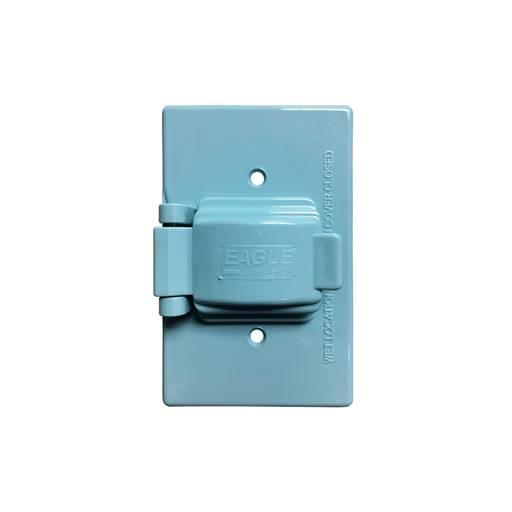 [92974] Placa para toma sencillo con tapa eagle 1961