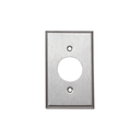 Placa para toma sencillo met aguila 97091