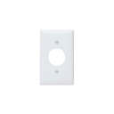 Placa plastica para toma sencillo aguila 2131w blanco