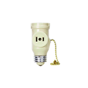 Socket calavera con toma cadena 718 beige