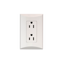 Tomacorriente doble empotrable 15a 1009-aw