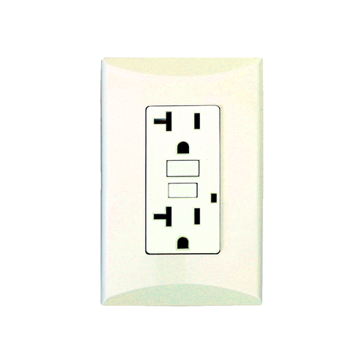 [124806] Tomacorriente doble gfci 20a 1019-v eagle