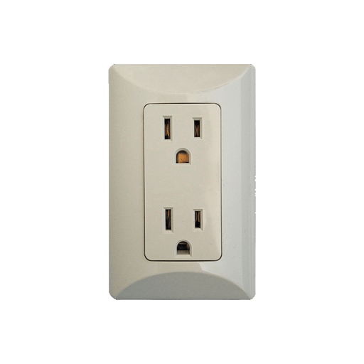 [92980] Tomacorriente doble superficial 15a 125v 77-v