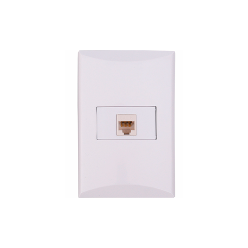 [92978] Tomacorriente red rj45 eagle 1015-w blanco