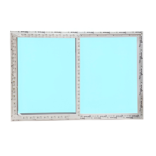 [135577] Ventana corrediza upvc lisa 1.5x1m s56