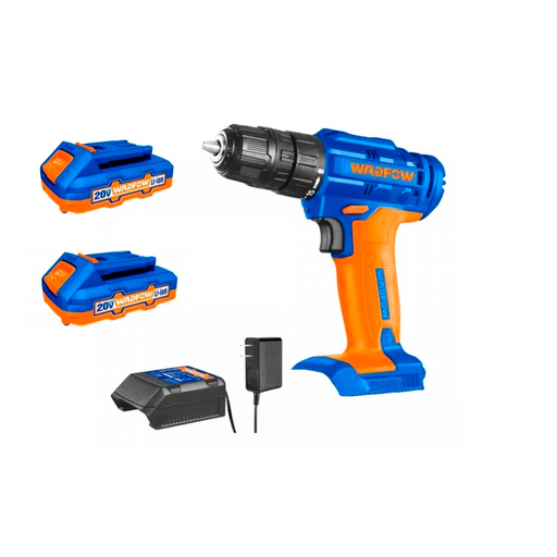 [126790] Taladro inalambrico 20v 3/8" wadfow uwcdp512