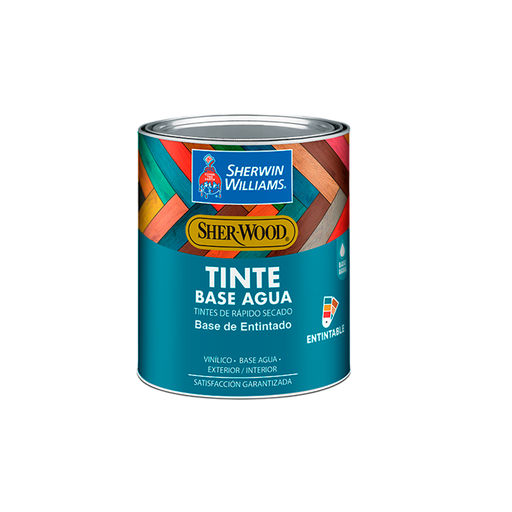[141712] Tinte para madera base de agua 1/4-galon transparente