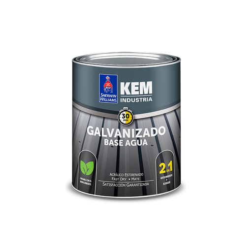 [141746] Kem galvanizado base de agua 1-galon sherwin williams cafe mate
