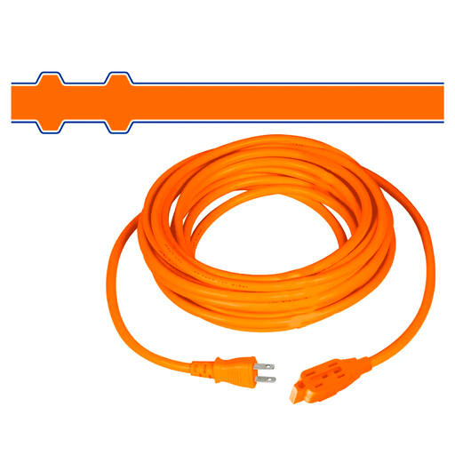 [140241] Extension electrica 33' 13a 2/16g wadfow wej2616