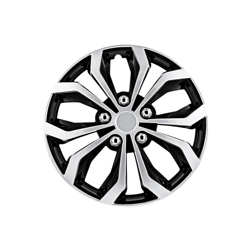 [97709] Copas carro rin 15 car+ 507138c plateado /negro