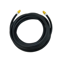 Manguera aire 25'x1/4" puma aa-1002 negro