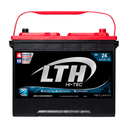 Bateria  carro 100a lth h-24-600 12v hi-tec