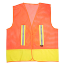 Chaleco reflectivo m lm-v017 anaranjado transparente