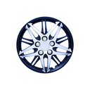 Copas carro rin 14 car+ 5060130 plateado/negro