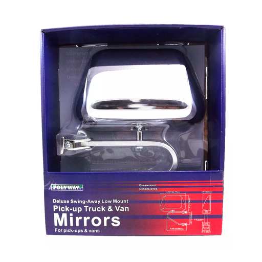 [3851] Espejo camion kl-tb630 grande con pata