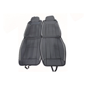 Forro asiento carro 2pc csc23052 negro/gris