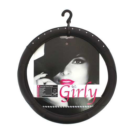 [105747] Forro para timon "m" girly car+ fvdrblk negro