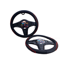 Forro para timon "m" racing acswp008 negro base rigida