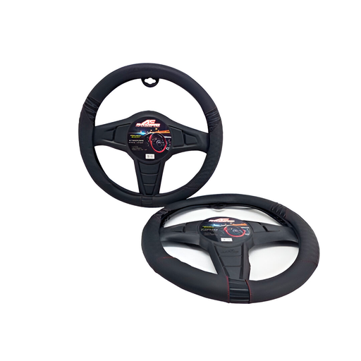 [132345] Forro para timon "m" racing acswp012 negro base rigida