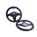 Forro para timon "m" racing acswp017 negro