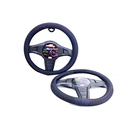 Forro para timon "m" racing p014 ne base rigida-az